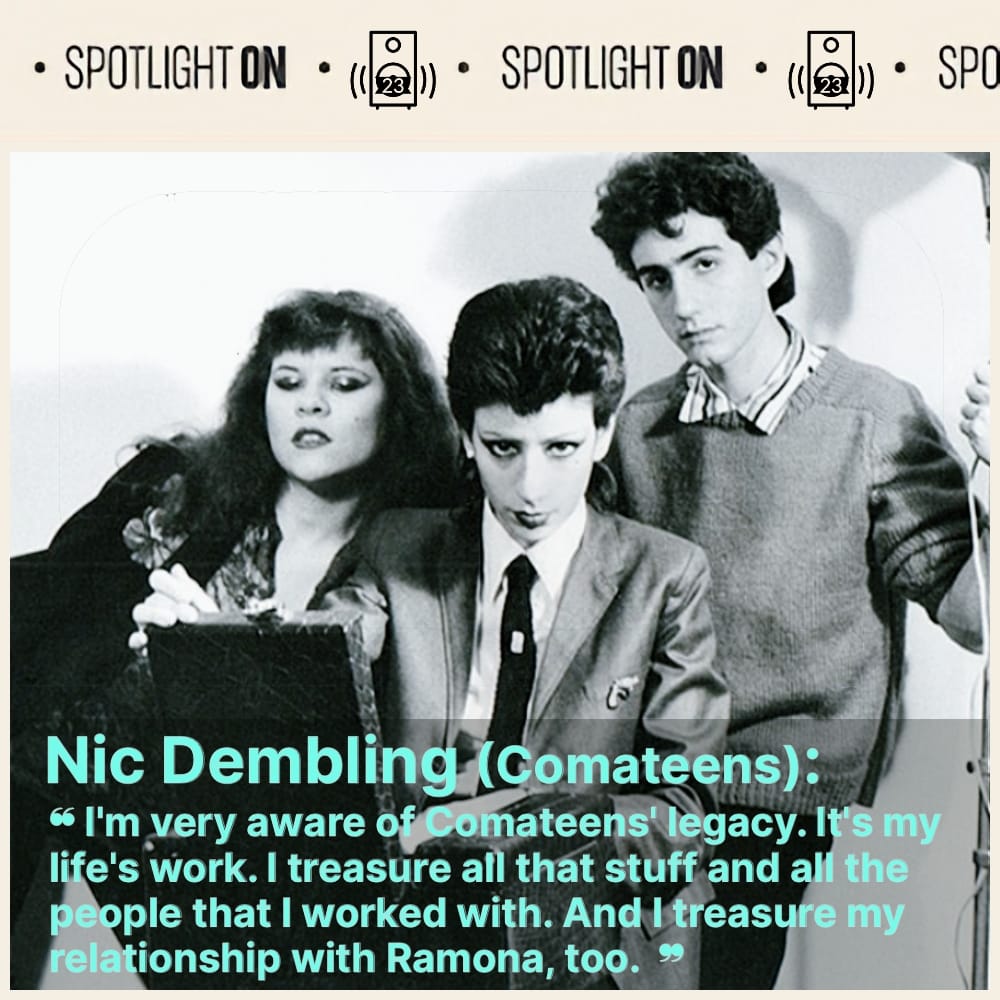 Nic Dembling: recalling new wave New York with Comateens - Transcript post image