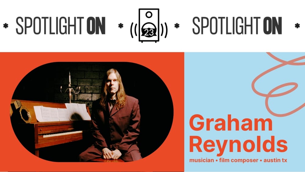 Graham Reynolds: soundtrack virtuoso takes center stage - Transcript post image