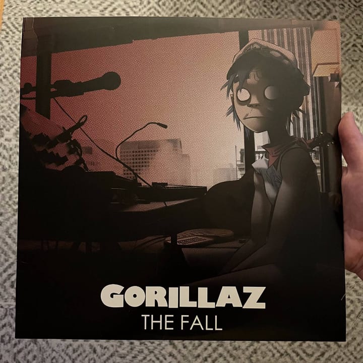 I fall for Gorillaz' The Fall.