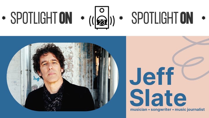 Jeff Slate: tales from a rock 'n' roll troubadour