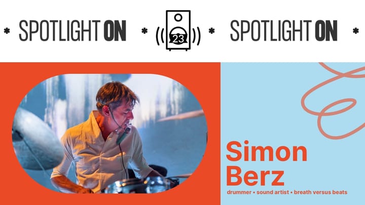 Simon Berz creates art with drums, sound, and trash - Transcript