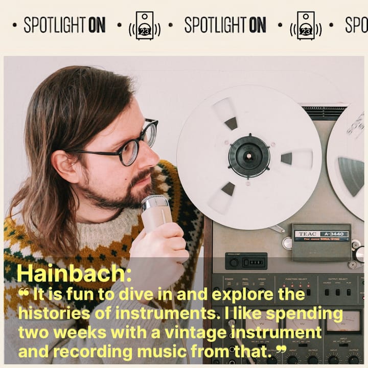 Hainbach: crafting soundscapes from forgotten relics - Transcript